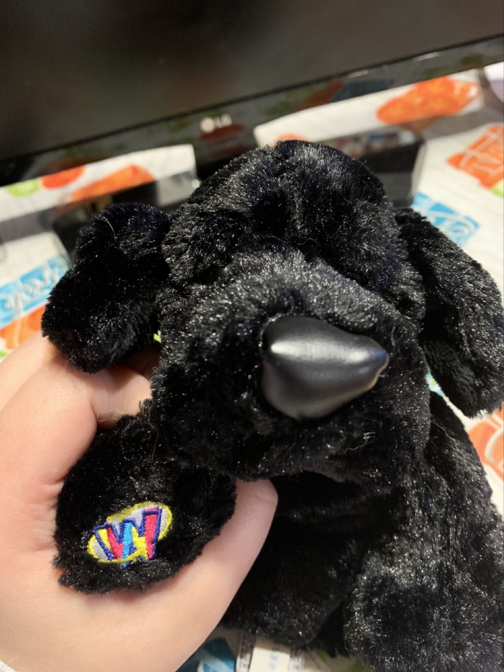 Webkinz Black Lab  plush collectible - Main Image 2