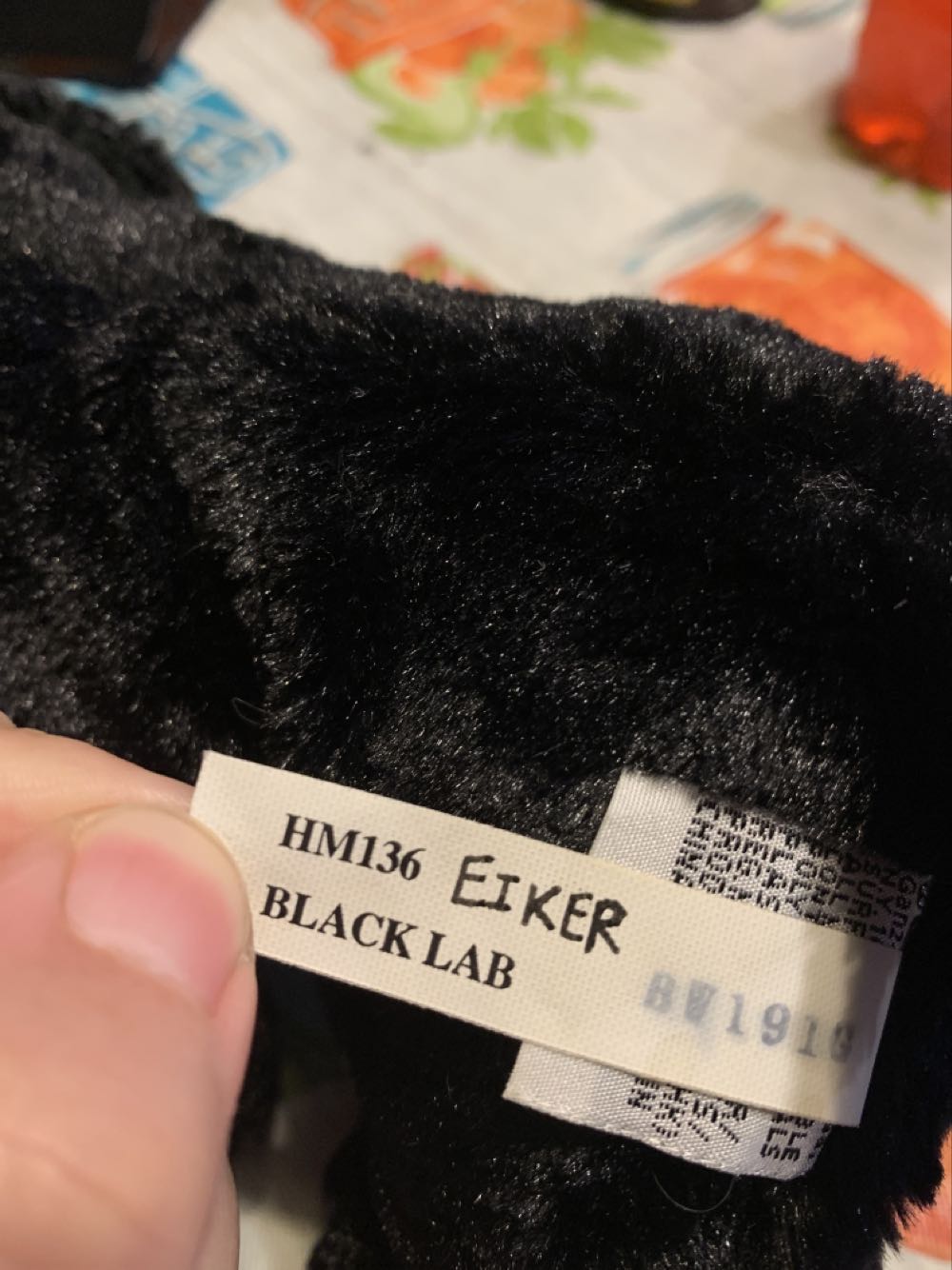 Webkinz Black Lab  plush collectible - Main Image 3