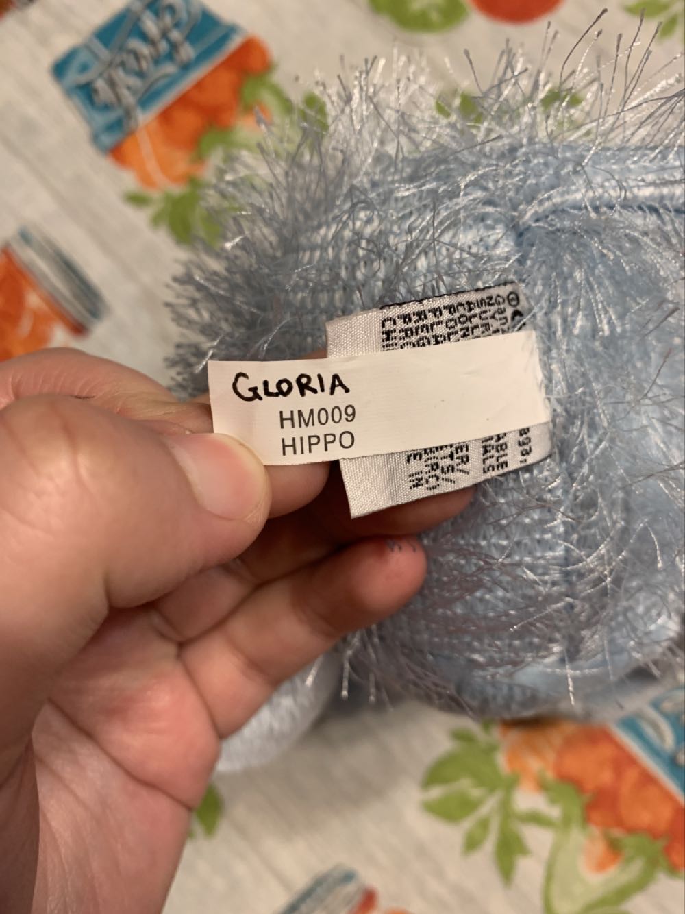 Webkinz Hippo  plush collectible - Main Image 3