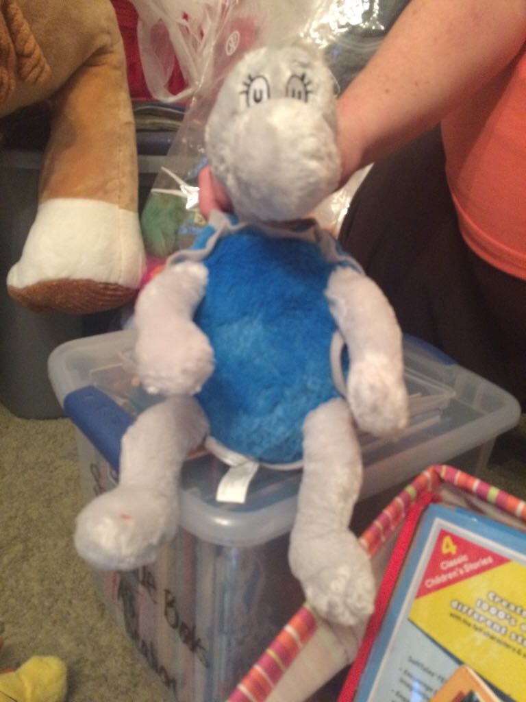 Baby Bear PJ Bear Blue