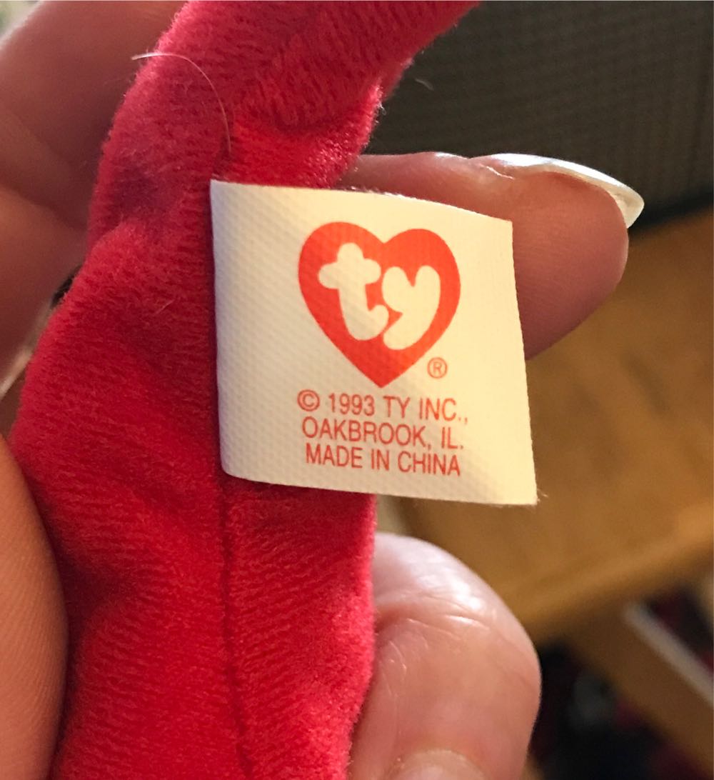 1998 McDonald’s #5 Pinchers  (United States) plush collectible - Main Image 3