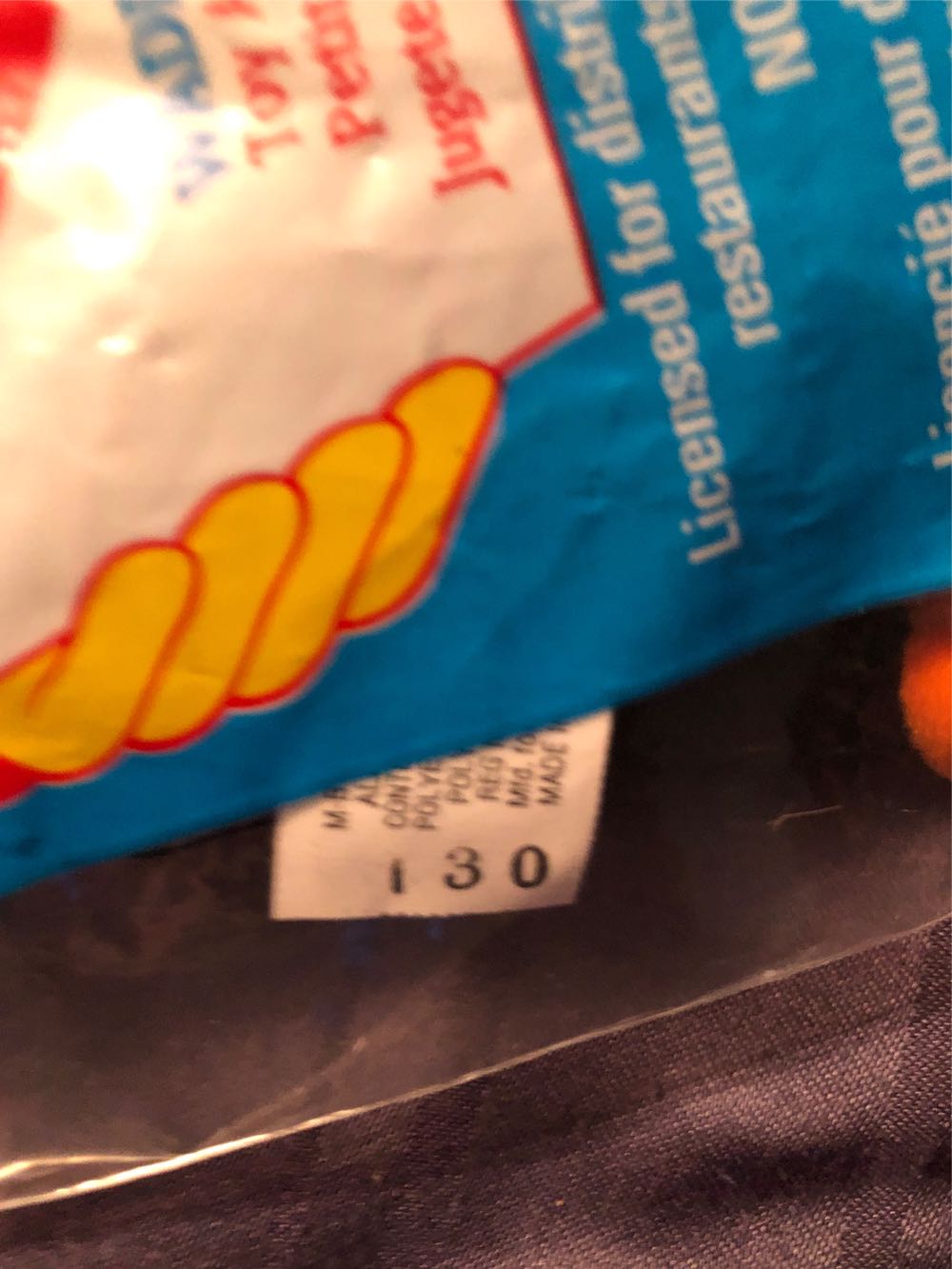 1998 McDonald’s Waddle  plush collectible - Main Image 3