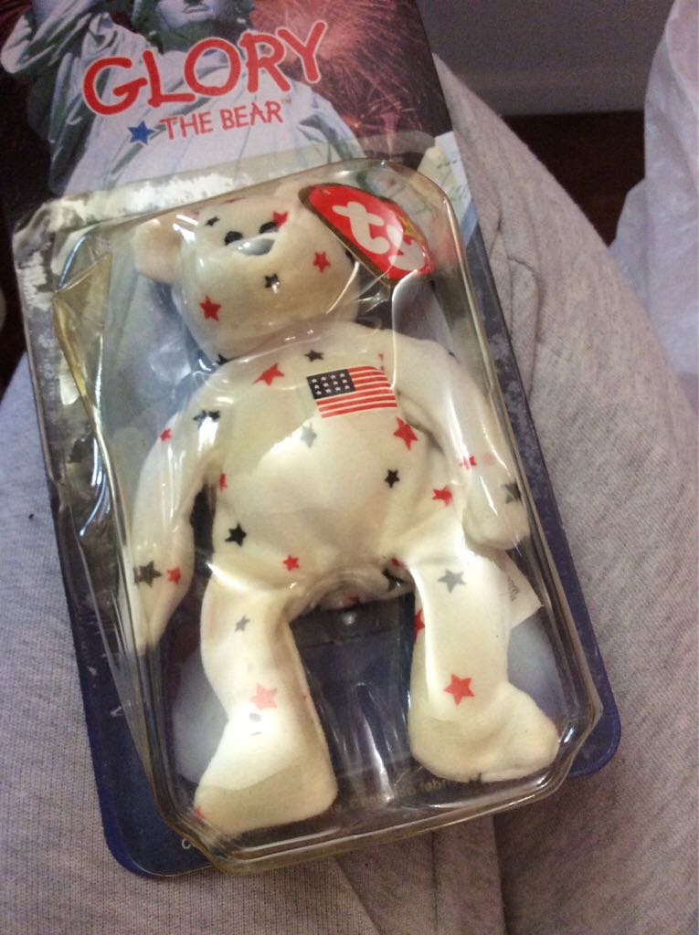 Glory The Bear - Teenie Beanie - Patriotic  (United States) plush collectible - Main Image 2
