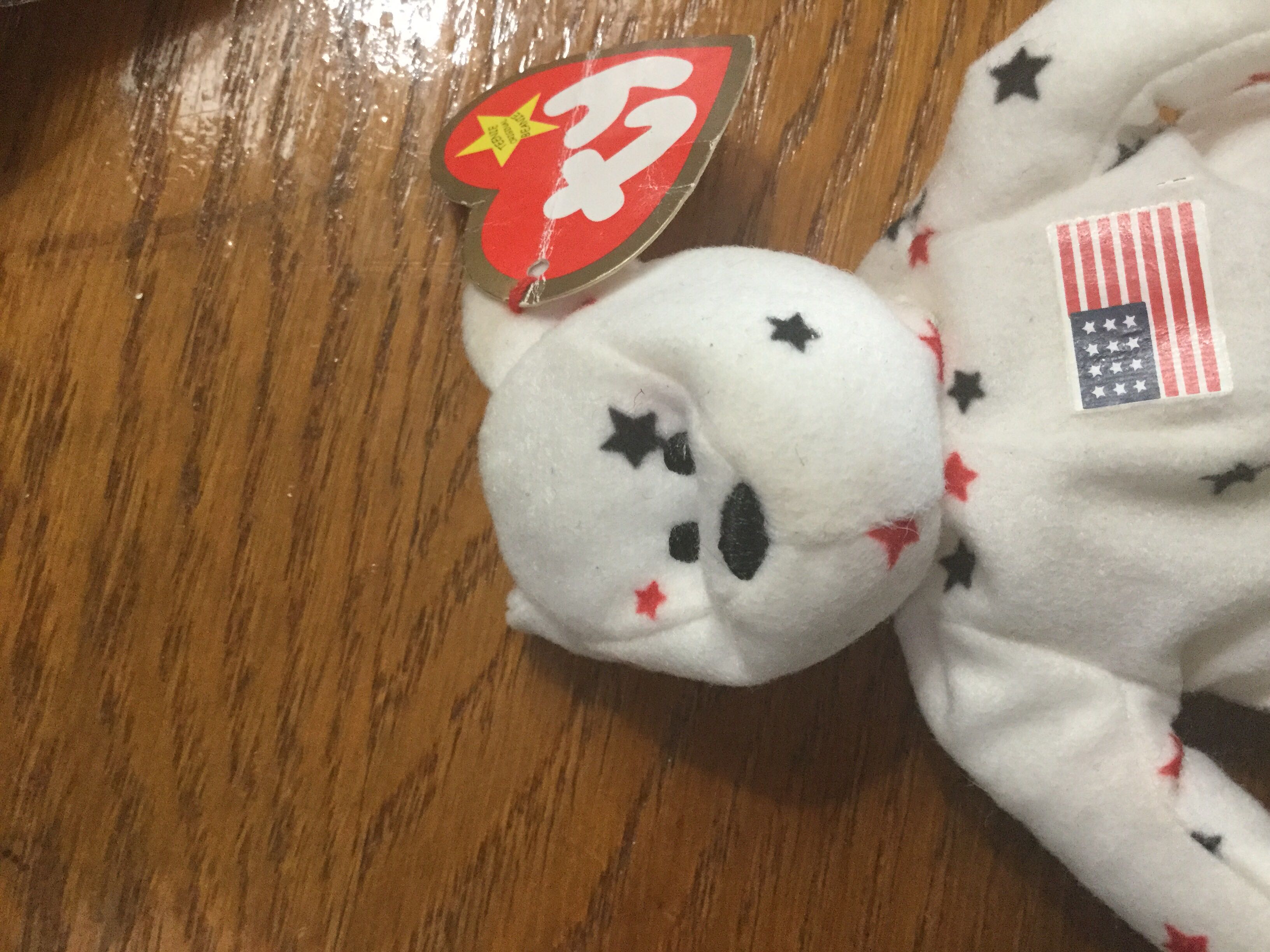 Glory The Bear - Teenie Beanie - Patriotic  (United States) plush collectible - Main Image 3