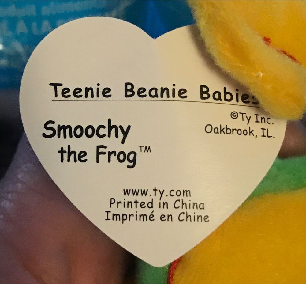 1999 McDonald’s Smoochy The Frog  plush collectible - Main Image 3