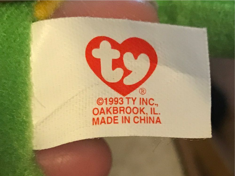 1999 McDonald’s Smoochy The Frog  plush collectible - Main Image 4