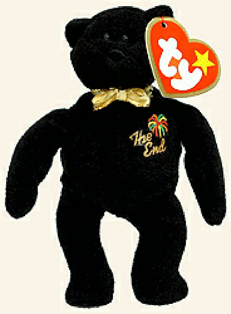 2000 McDonald’s The End The Bear  plush collectible - Main Image 2