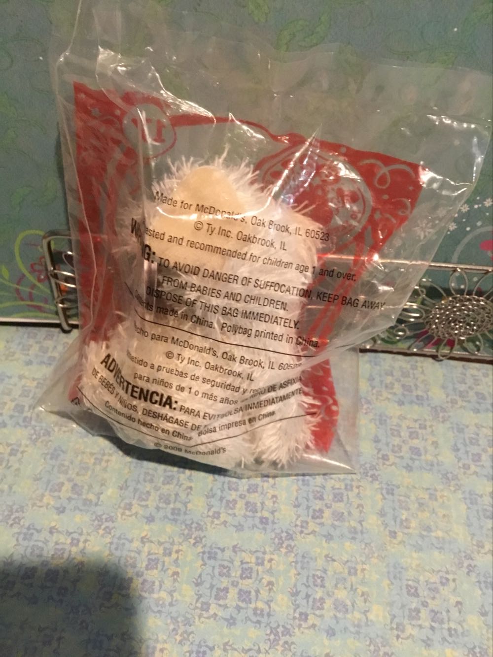 Rascal the Dog (Teenie Beanie)  plush collectible - Main Image 2