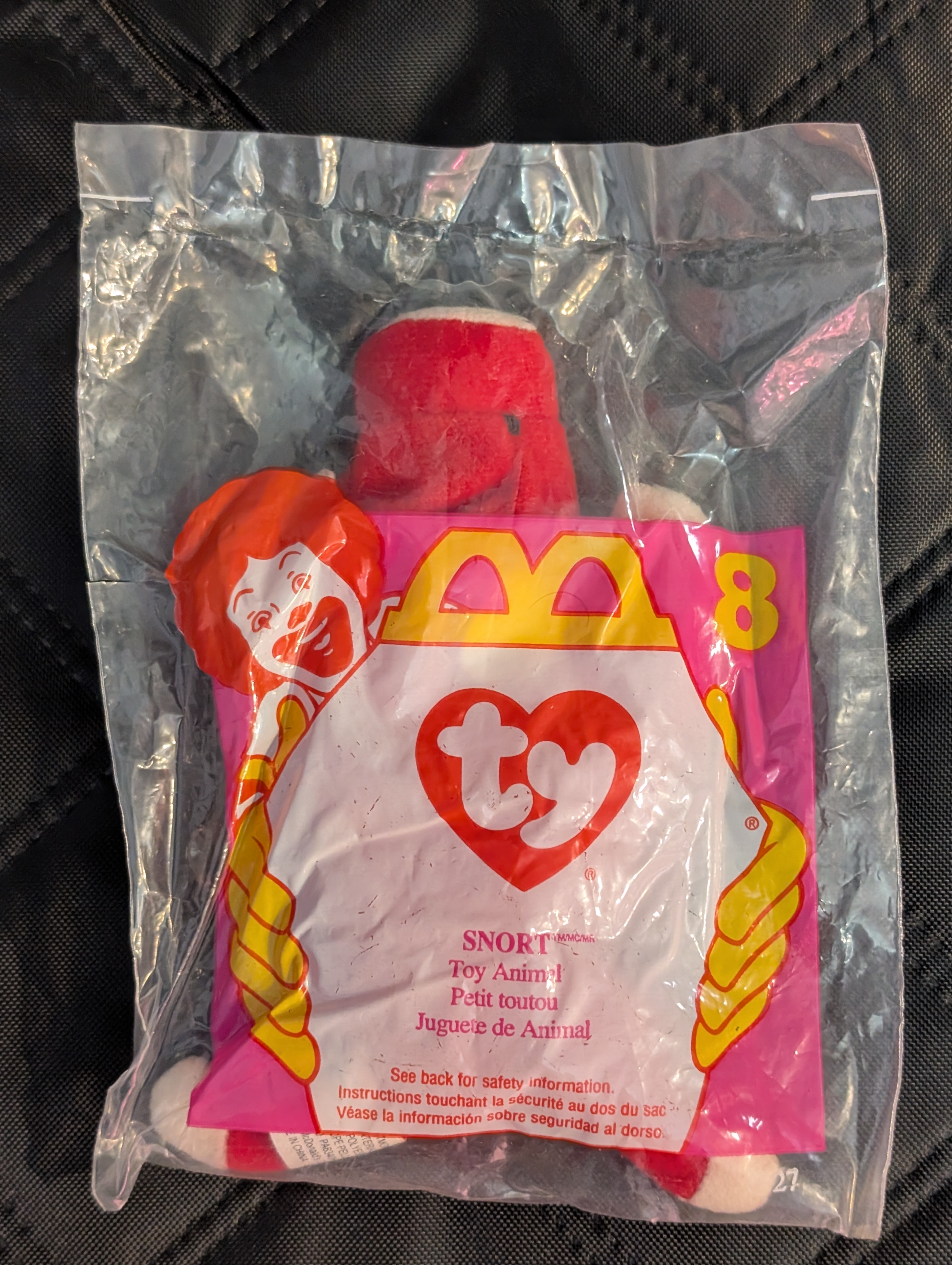 Snort The Bull - Teenie Beanie  (United States) plush collectible - Main Image 4