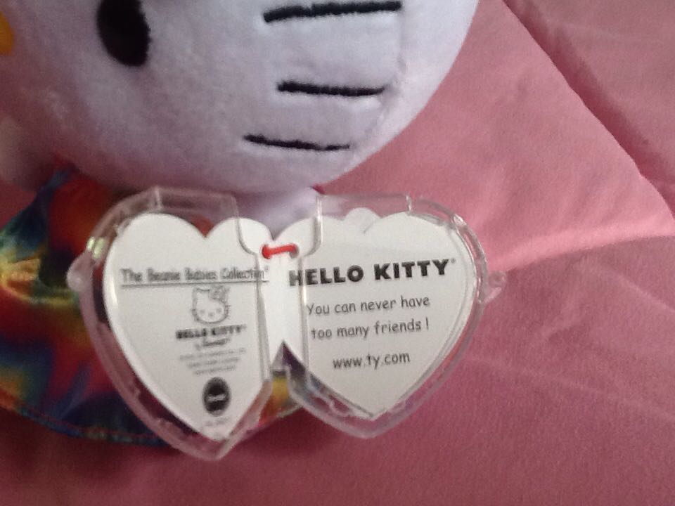Hello Kitty Tie Dye  plush collectible - Main Image 2