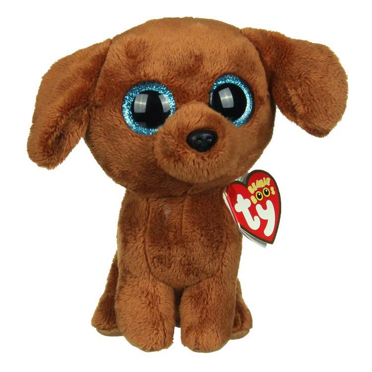 Beanie Boos - Dougie Brown Dog  plush collectible [Barcode 008421361915] - Main Image 1