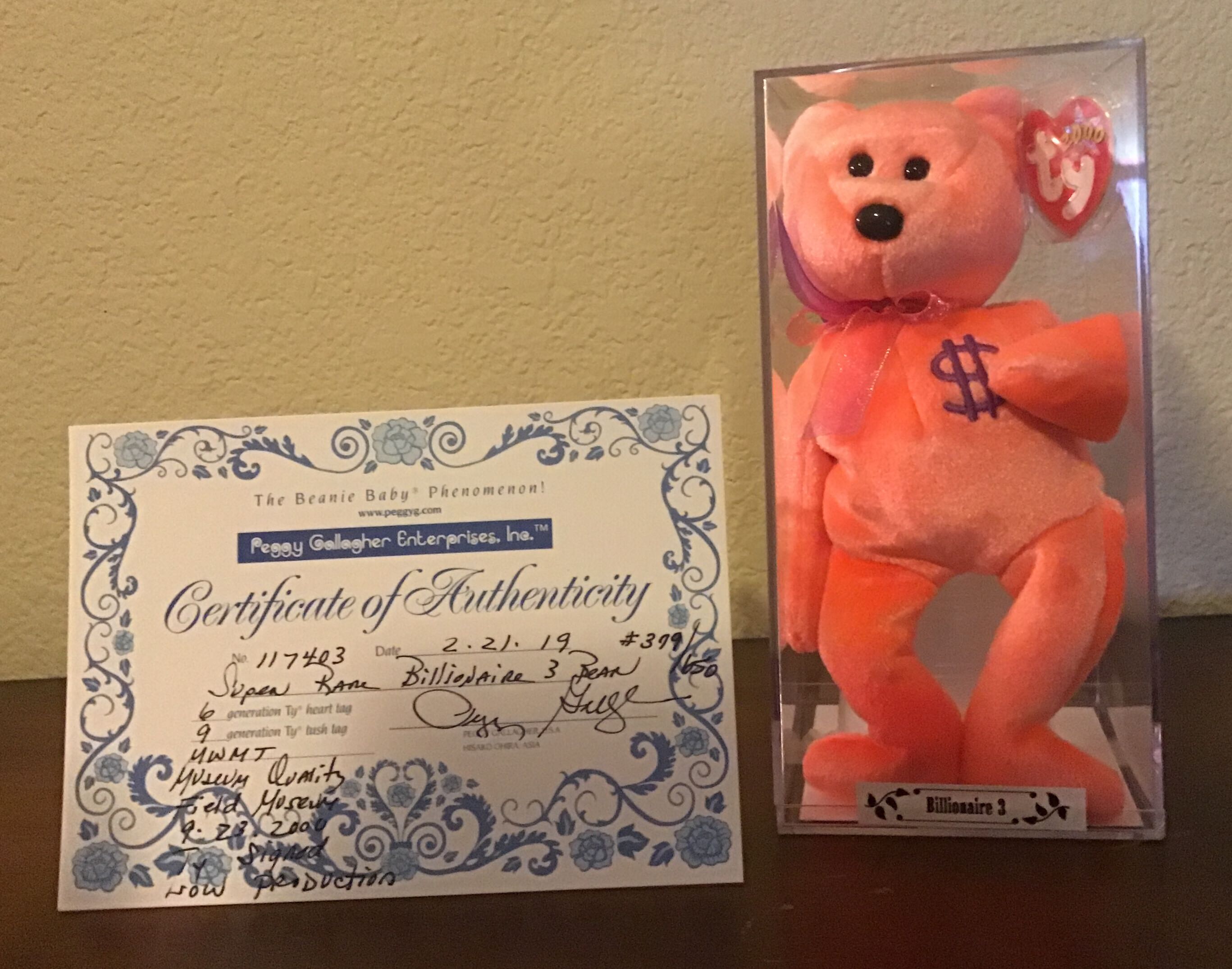 Billionaire The Bear #3  (United States) plush collectible - Main Image 3