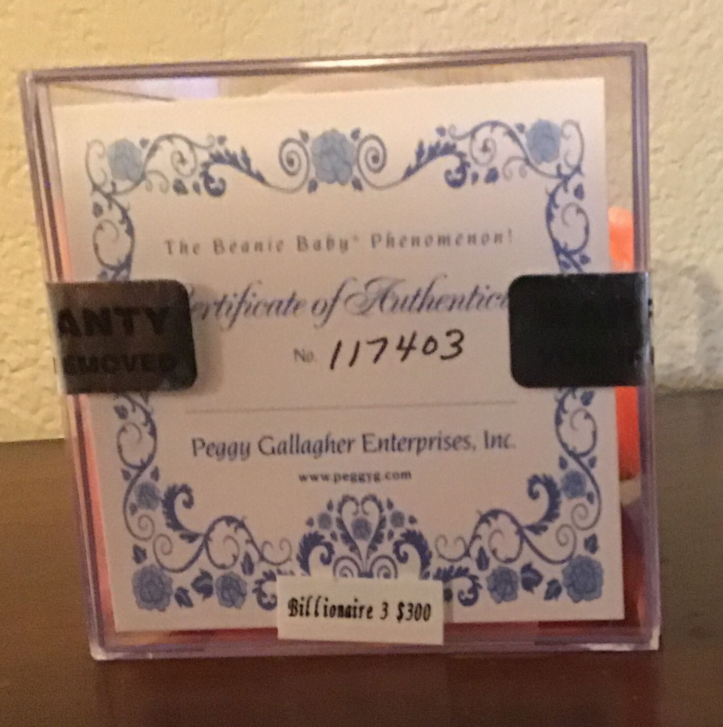 Billionaire The Bear #3  (United States) plush collectible - Main Image 4