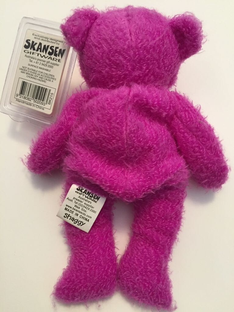 Shaggy The Bear 1  (Australia) plush collectible - Main Image 2