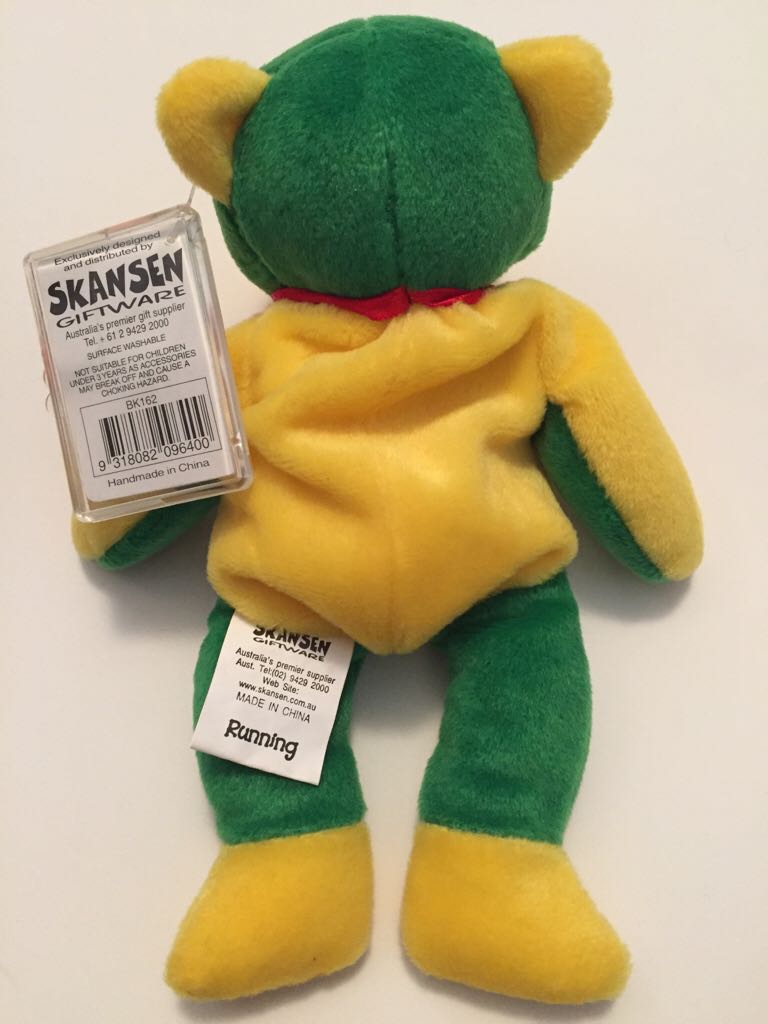 Sydney The Running Bear  (Australia) plush collectible - Main Image 2