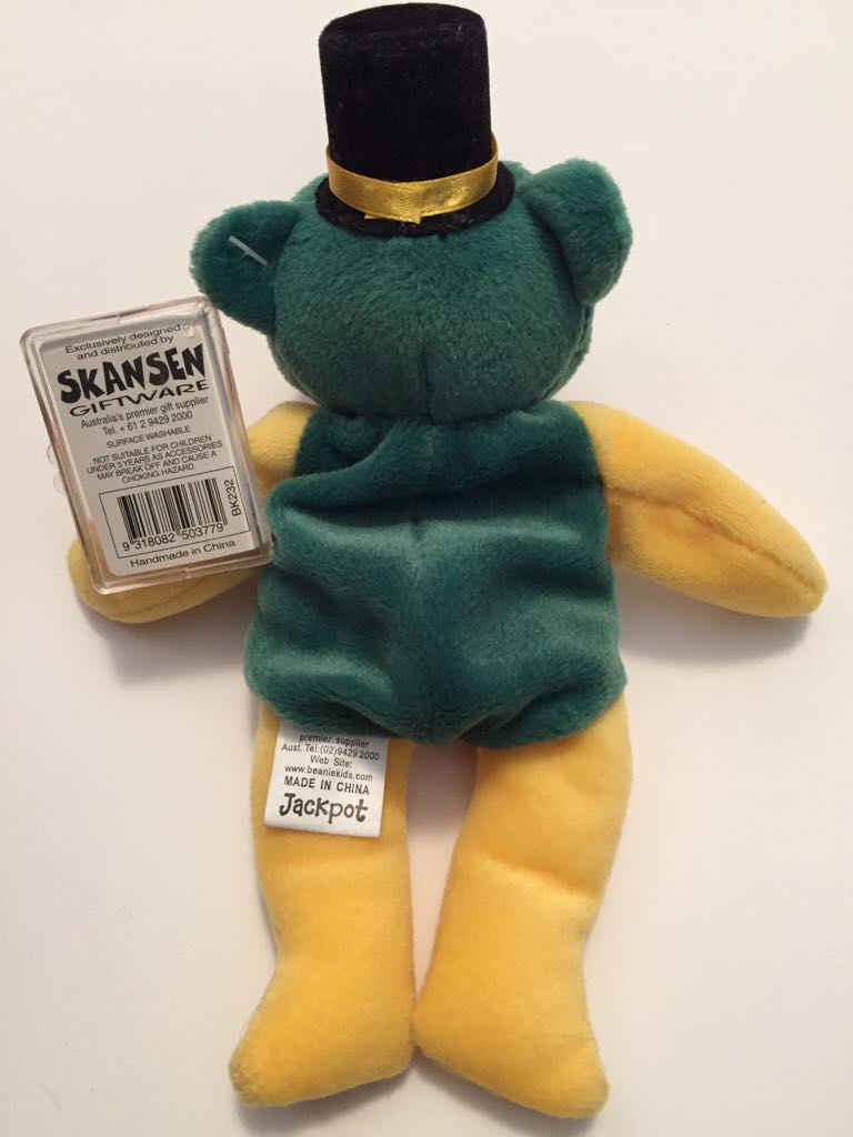 Jackpot The Money Bear  (Australia) plush collectible - Main Image 2