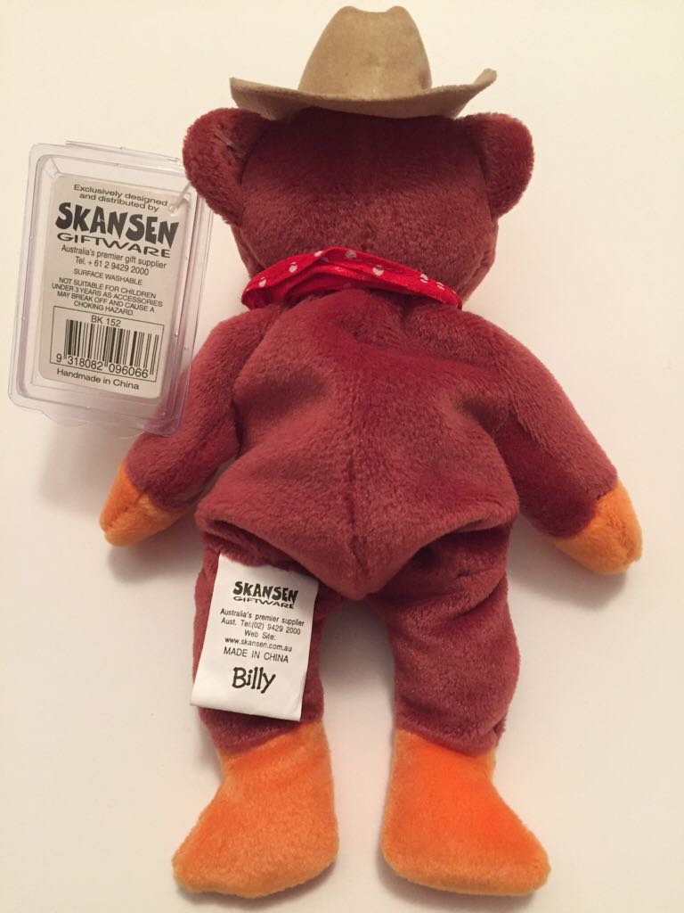 Billy The Cowboy Bear 1  (Australia) plush collectible - Main Image 2
