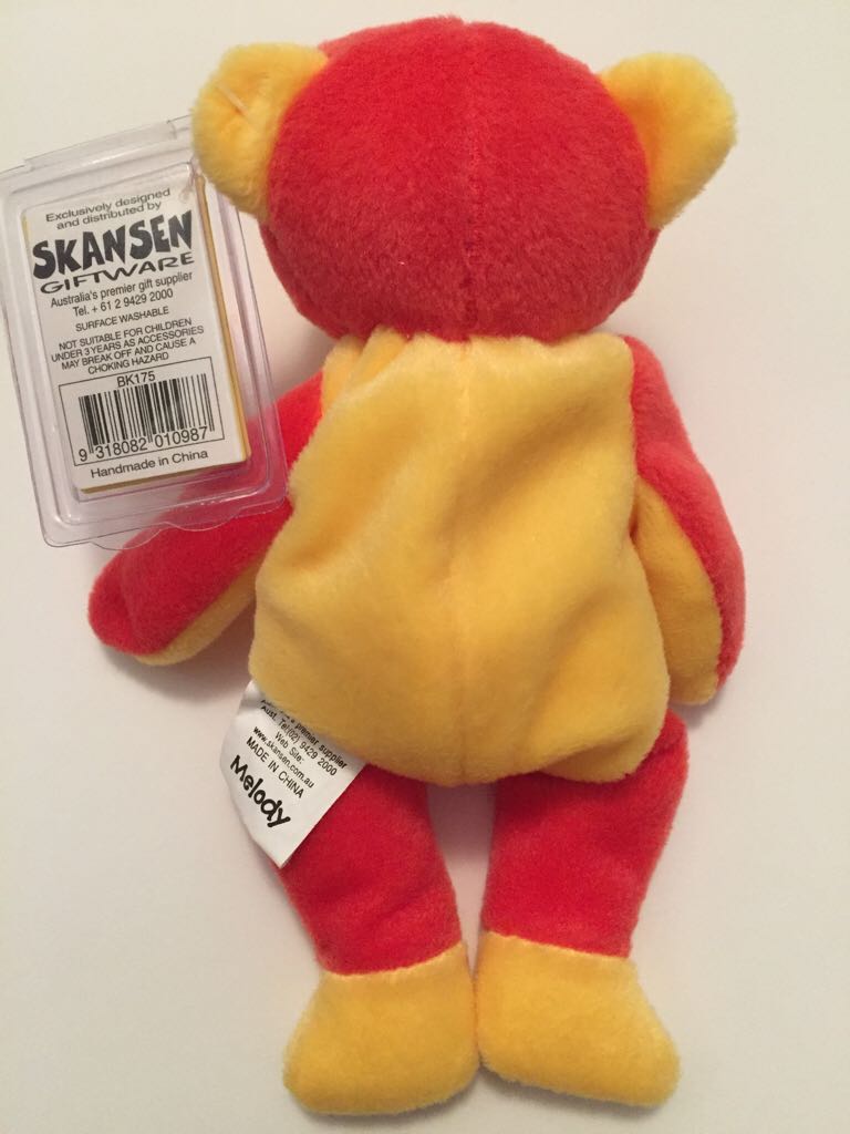 Melody The Musical Bear 2  (Australia) plush collectible - Main Image 2