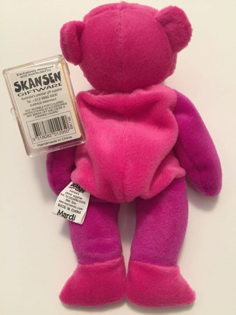 Mardi The Party Bear 1  (Australia) plush collectible - Main Image 2