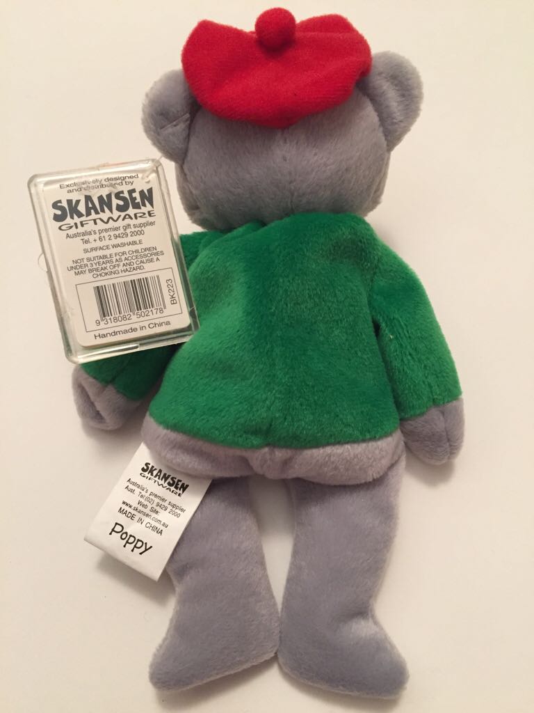 Poppy The Bear  (Australia) plush collectible - Main Image 2