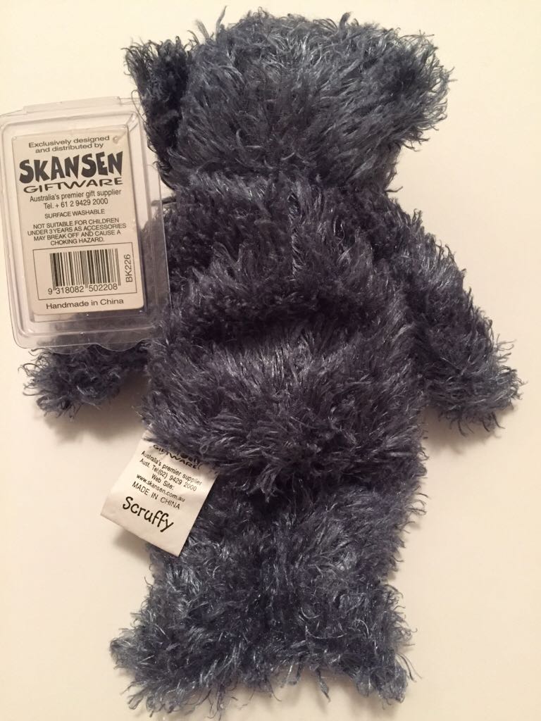 Scruffy The Bear  (Australia) plush collectible - Main Image 2