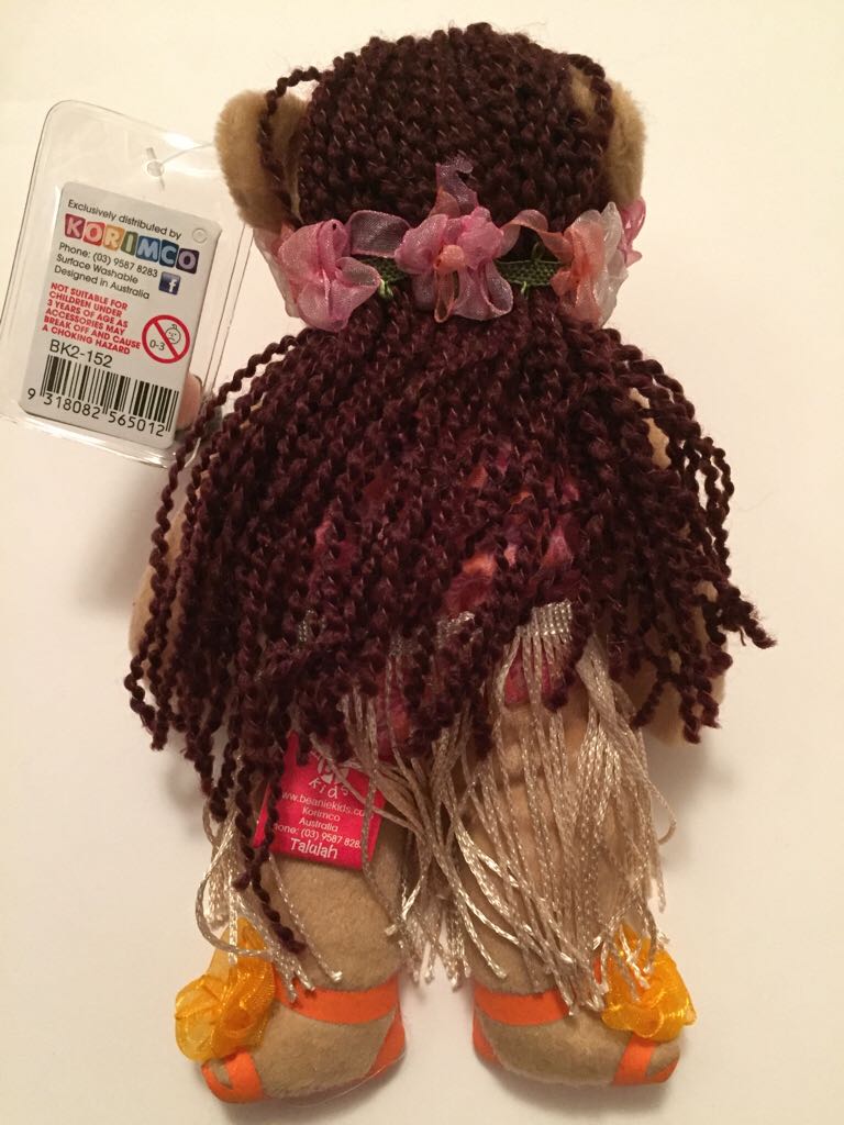 Talulah The Hula Bear  (Australia) plush collectible - Main Image 2