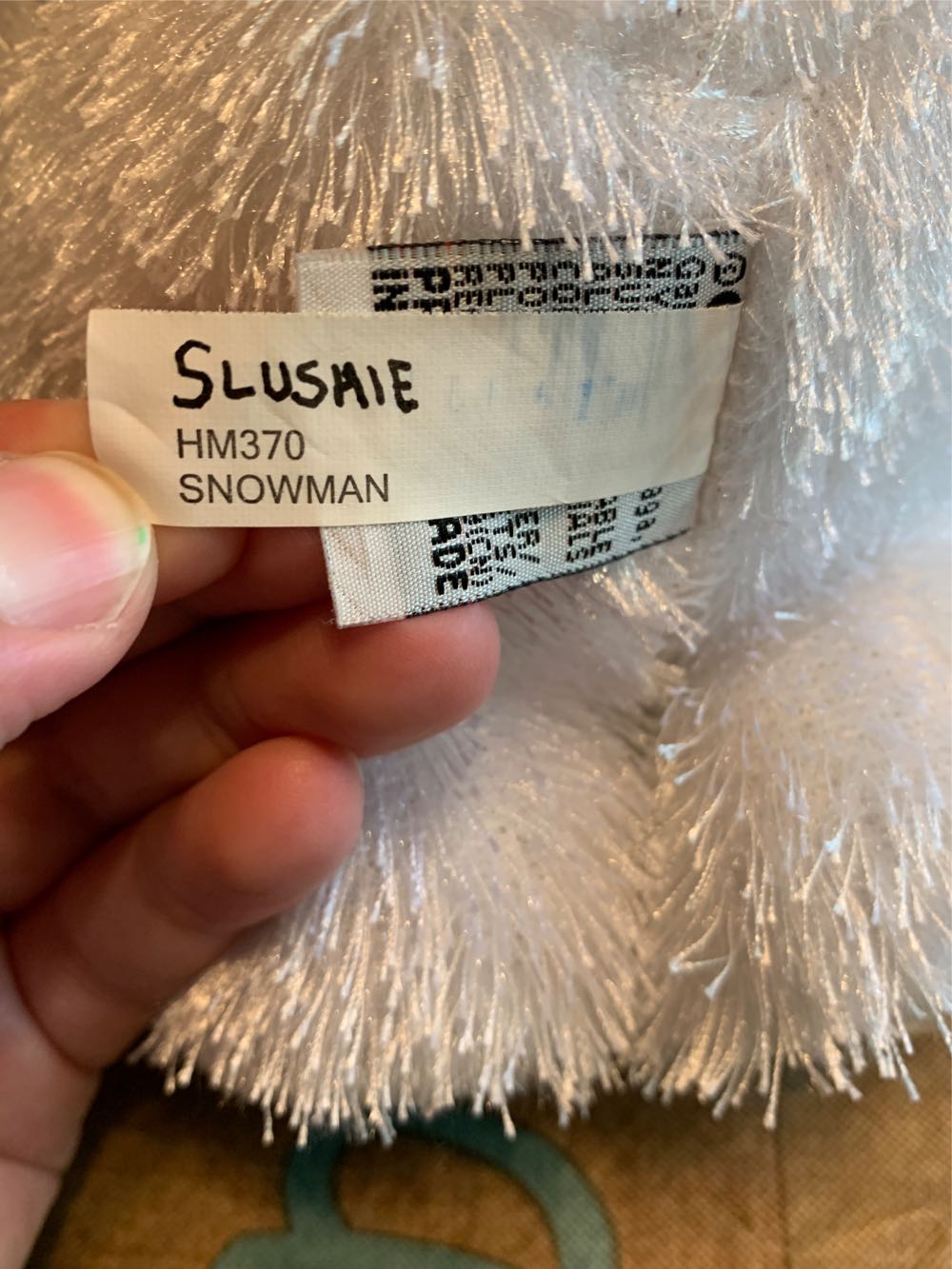 Webkinz Snowman  plush collectible - Main Image 3