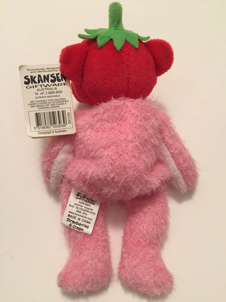 Strawberries & Cream 2  (Australia) plush collectible - Main Image 2
