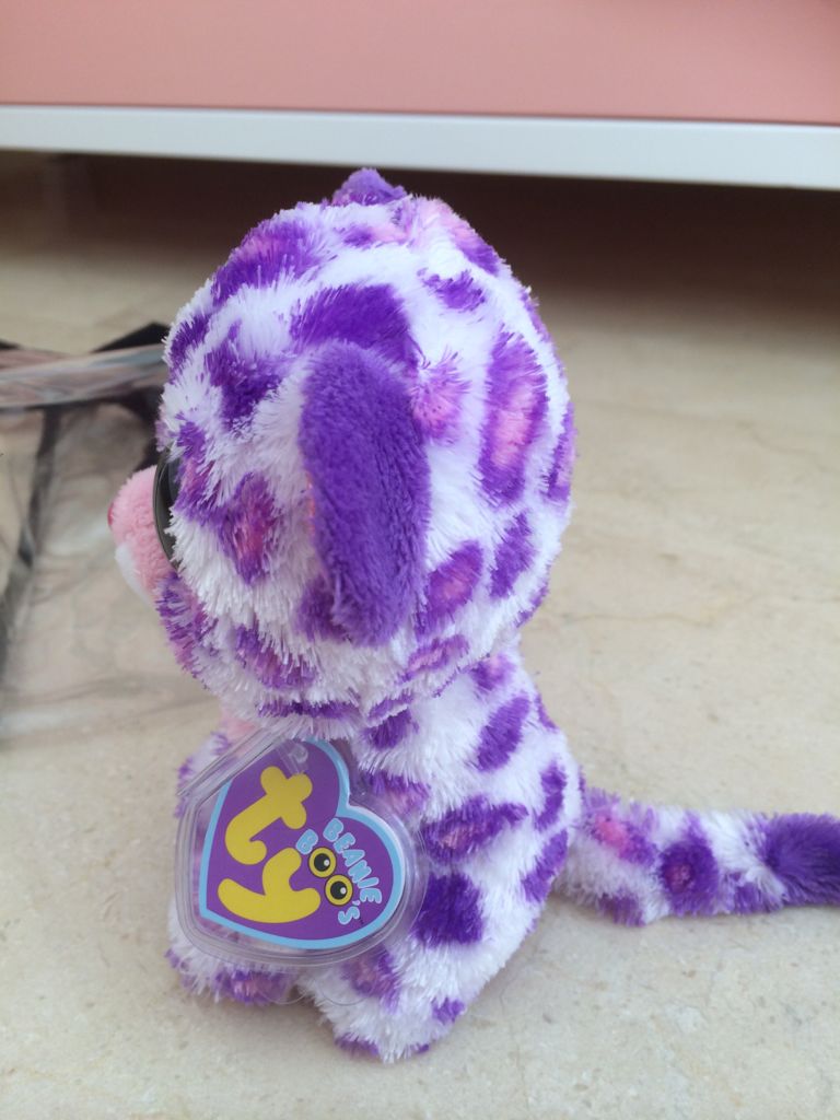 Glamour The Purple Leopard - Beanie Boos - Limited Exclusive*   plush collectible [Barcode 008421367016] - Main Image 2