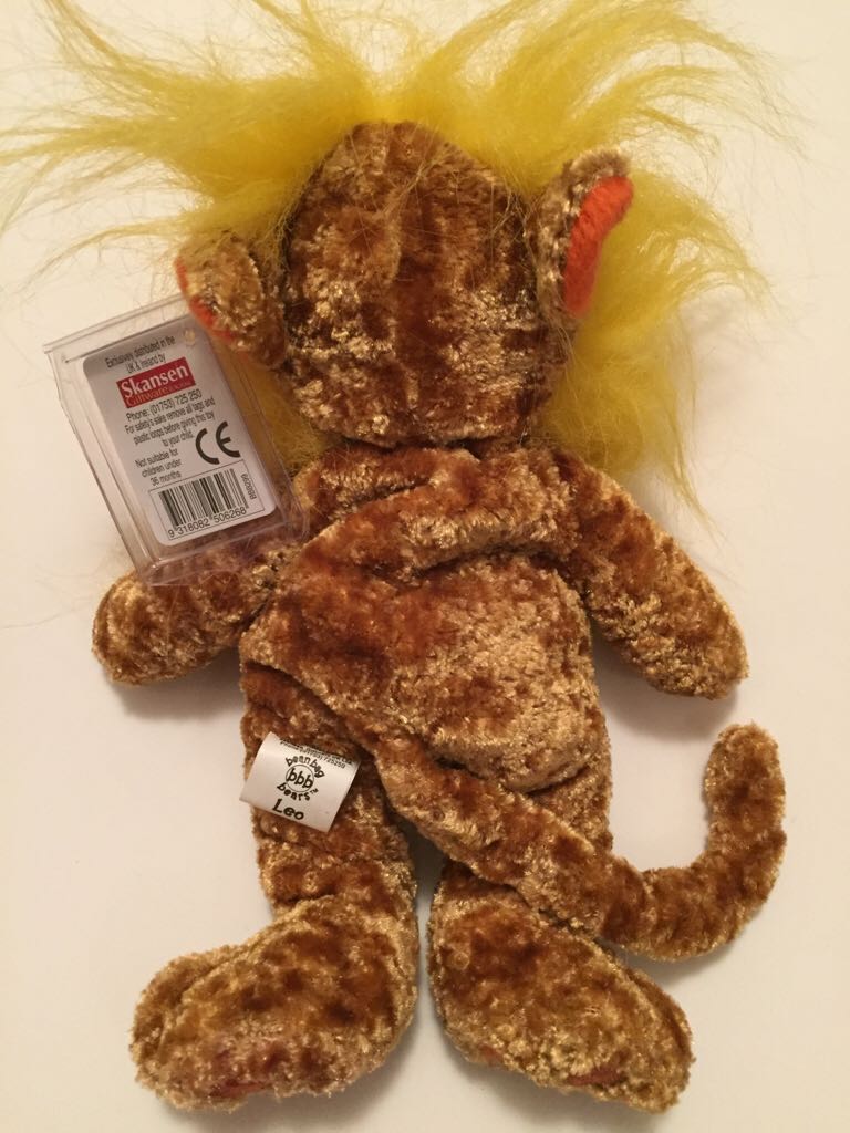 Courage The Lion (Leo BBB UK) 2  plush collectible - Main Image 2