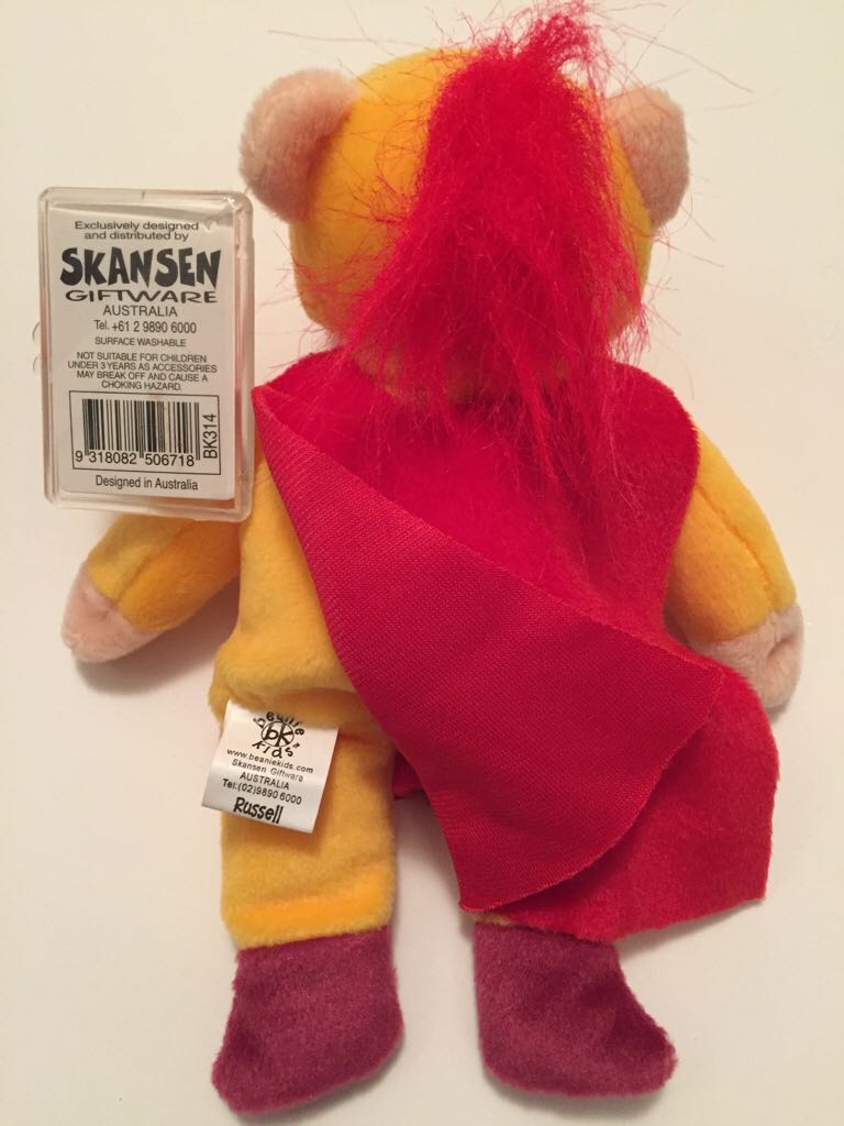 Russell The Gladiator Bear  (Australia) plush collectible - Main Image 2