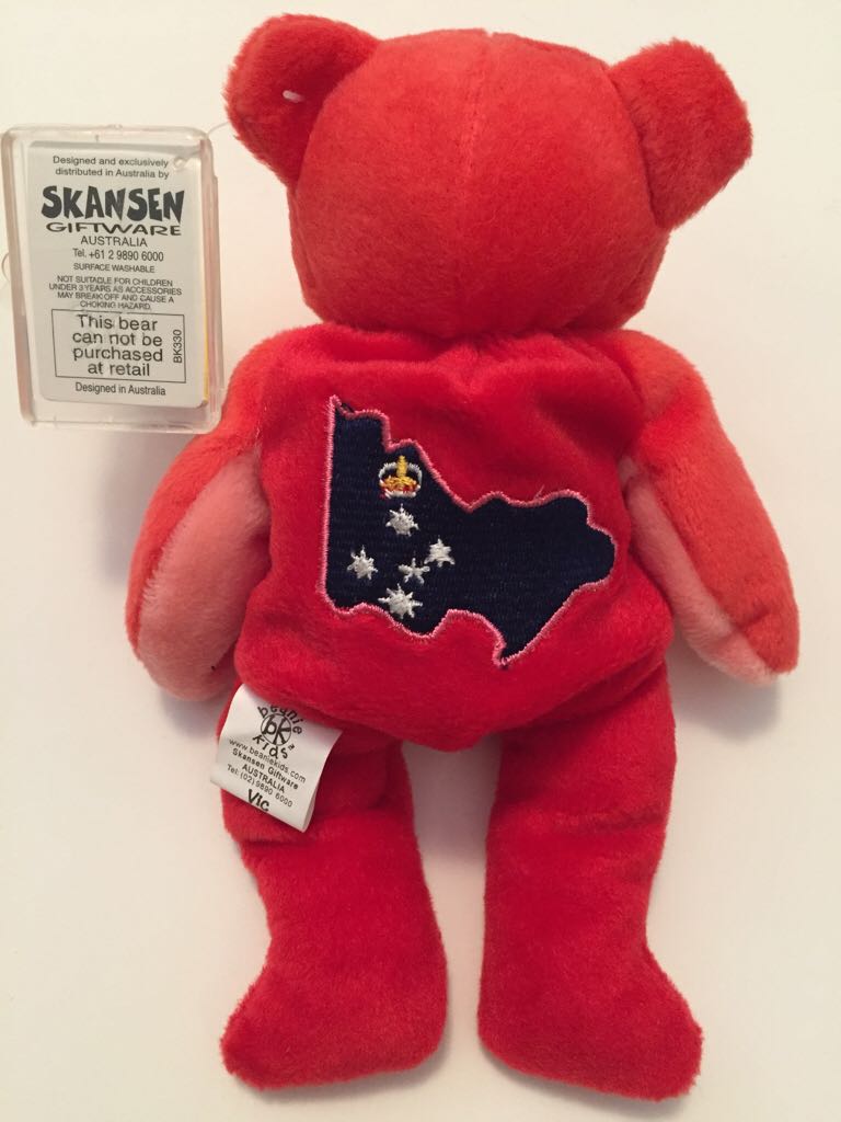 Vic The Victorian Bear  (Australia) plush collectible - Main Image 2