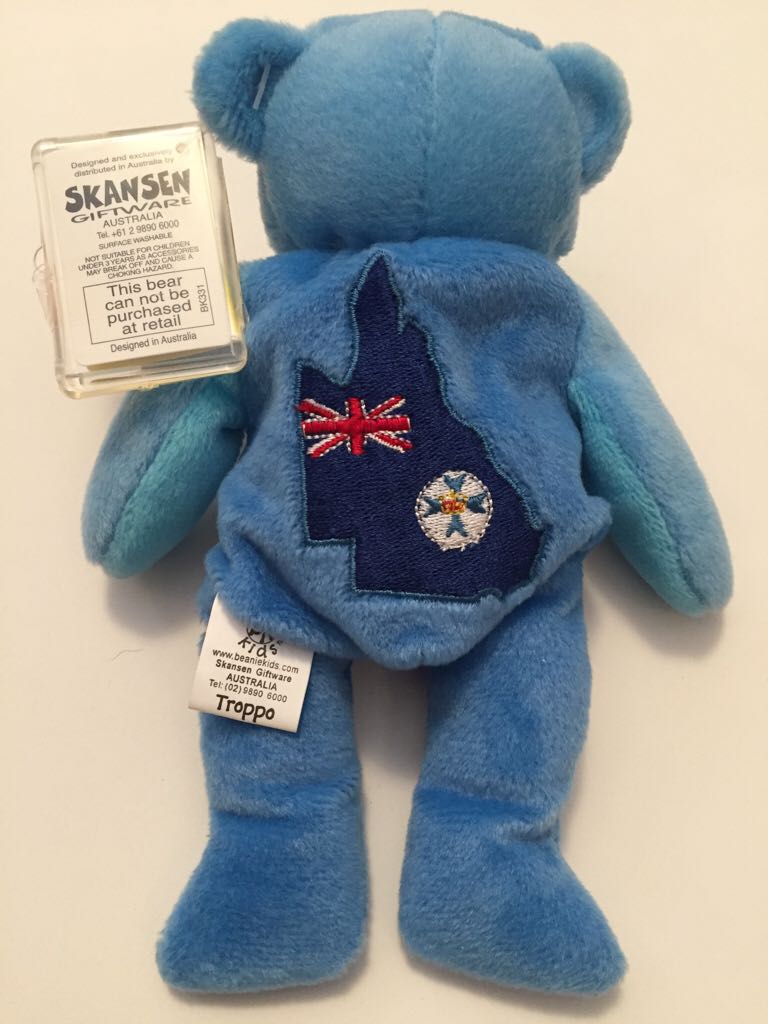 Troppo The Queenslander Bear  (Australia) plush collectible - Main Image 2