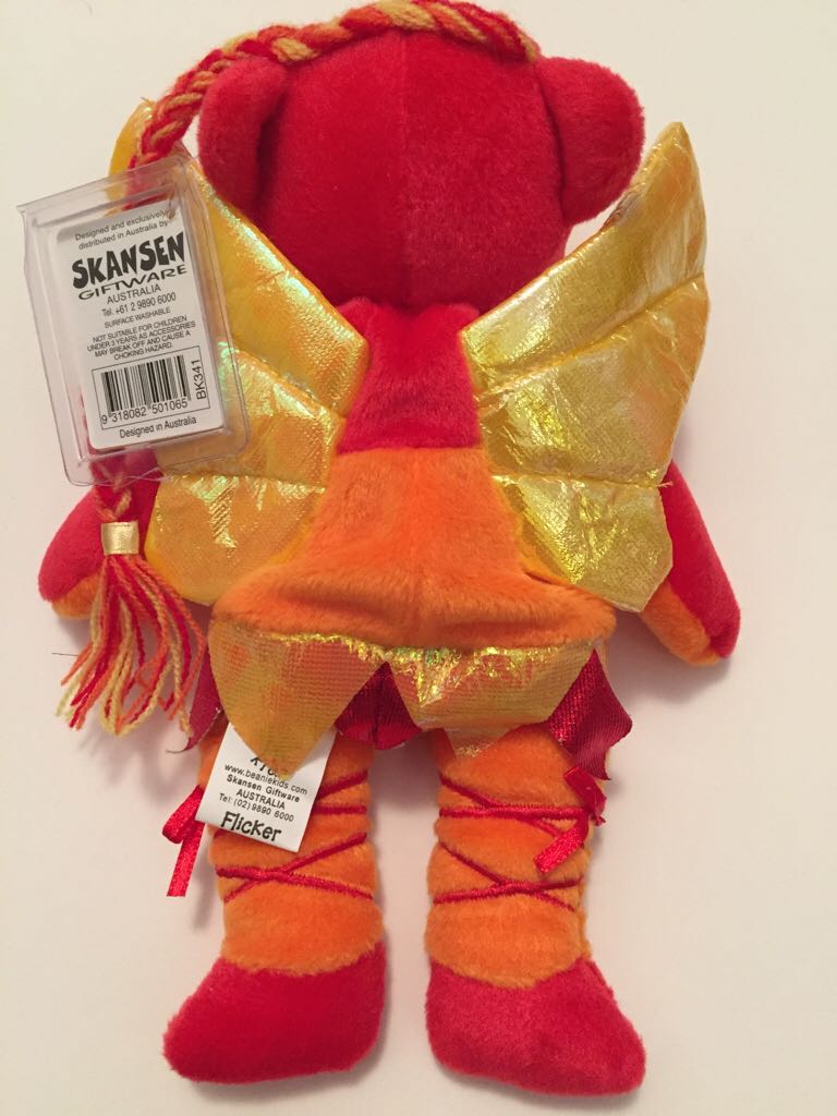 Flicker The Fire Fairy  (Australia) plush collectible - Main Image 2