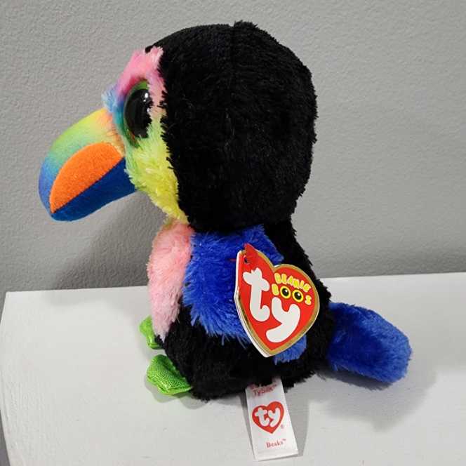 Beaks the Tucan  plush collectible - Main Image 2