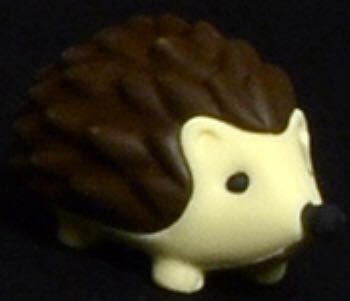 Eraserz Prickles the hedgehog Brown  plush collectible - Main Image 2