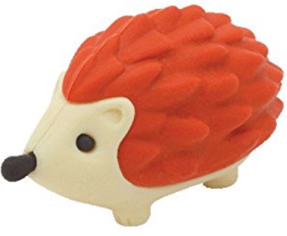 Eraserz Prickles the hedgehog red  plush collectible - Main Image 2