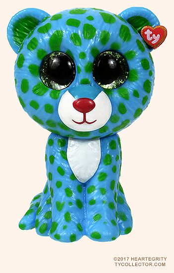 Leona the Leopard (mini boo)  plush collectible - Main Image 1