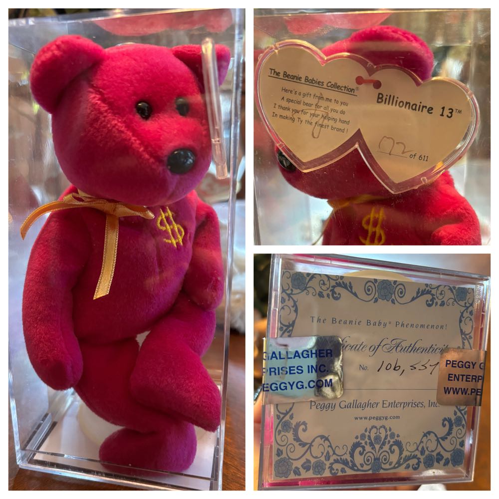 Billionaire The Bear #13  plush collectible - Main Image 3