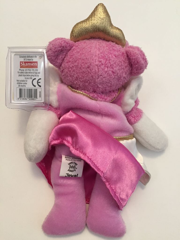 Princess (Jewel Bean Bag Bear) 2  plush collectible - Main Image 2