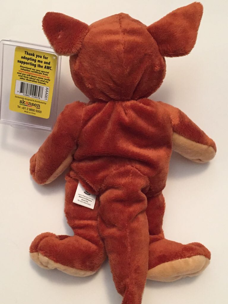 Bouncer (Kangaroo) Adopt An Aussie 26cm  (Australia) plush collectible - Main Image 2
