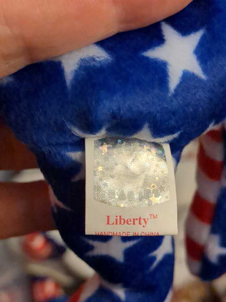 Liberty The Bear - Blue  plush collectible - Main Image 2