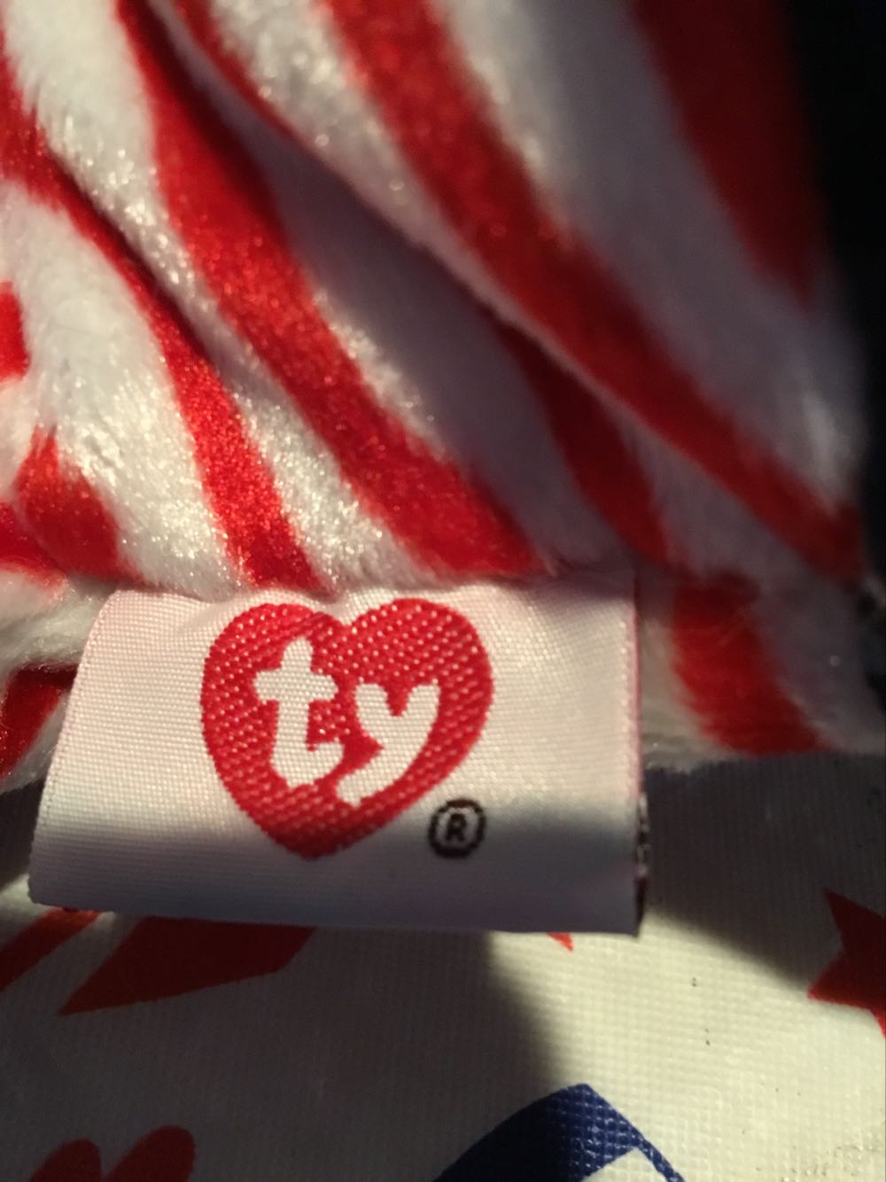 Sparkler The Bear  🐻 🇺🇸  plush collectible [Barcode 008421031153] - Main Image 3