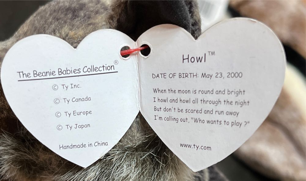 Howl The Wolf  plush collectible [Barcode 008421043101] - Main Image 4