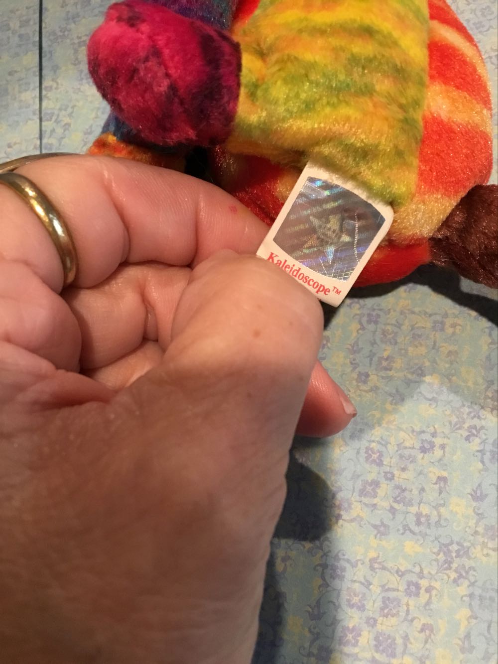 Kaleidoscope The Cat  (United States) plush collectible [Barcode 008421043484] - Main Image 3