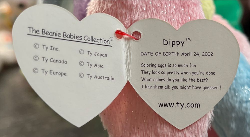 Dippy The Bunny Rabbit - Pink Belly - Easter  (United States) plush collectible [Barcode 008421045822] - Main Image 4
