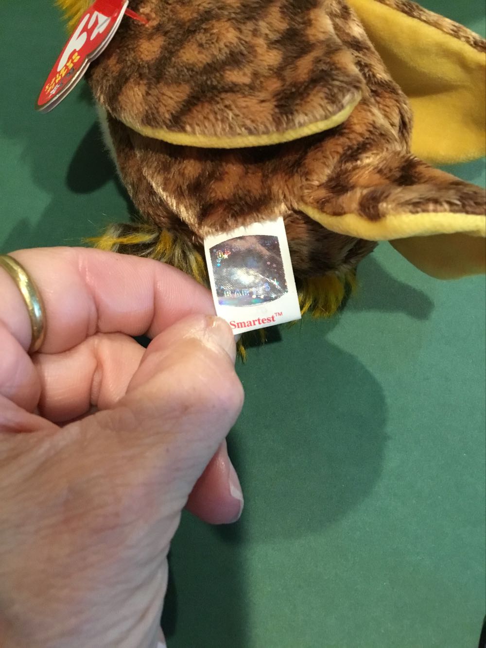 Smartest-The Owl - Graduation  (United States) plush collectible [Barcode 008421045914] - Main Image 4