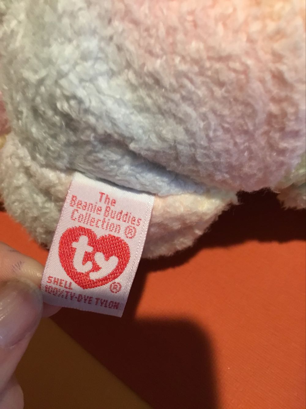 Groovy The Bear - Beanie Buddy  (United States) plush collectible [Barcode 008421093458] - Main Image 4