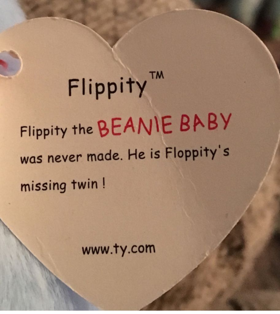 Flippity the Bunny Rabbit  plush collectible [Barcode 008421093588] - Main Image 2