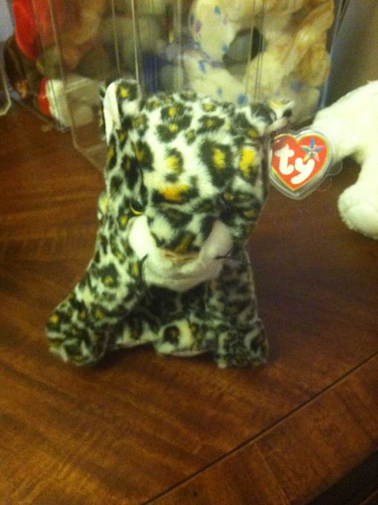 Sneaky The Leopard - Beanie Buddy  plush collectible [Barcode 008421093762] - Main Image 2